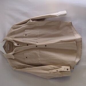 Everlane the oversized beige corduroy S